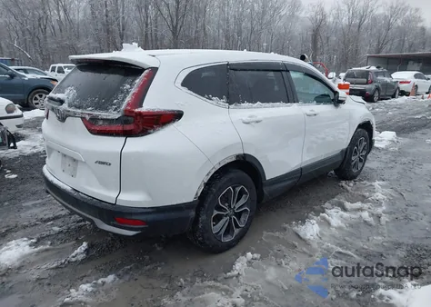 2020 Honda Cr-V Awd Ex-L z USA, uszkodzony, nr VIN 5J6RW2H88LL000787
